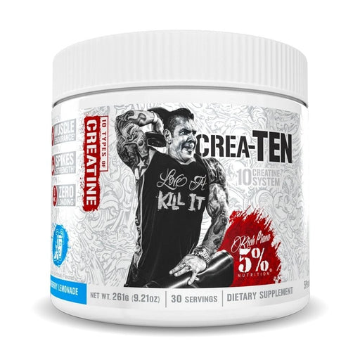 5% Nutrition Creatine Blueberry Lemonade 5% Nutrition Crea-Ten Creatine 30 Servings