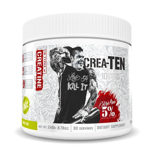 5% Nutrition Creatine Lemon Lime 5% Nutrition Crea-Ten Creatine 30 Servings