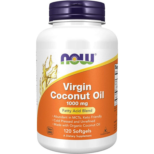 Now Foods Store Stock Only Now Foods Coconut Oil 1000mg 120 Softgels