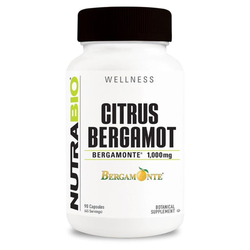 NutraBio Herbs NutraBio Citrus Bergamot 1000mg 90 Capsules