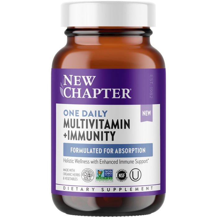 New Chapter Multi Vitamins New Chapter Once Daily Multivitamin + Immunity 30 Capsules