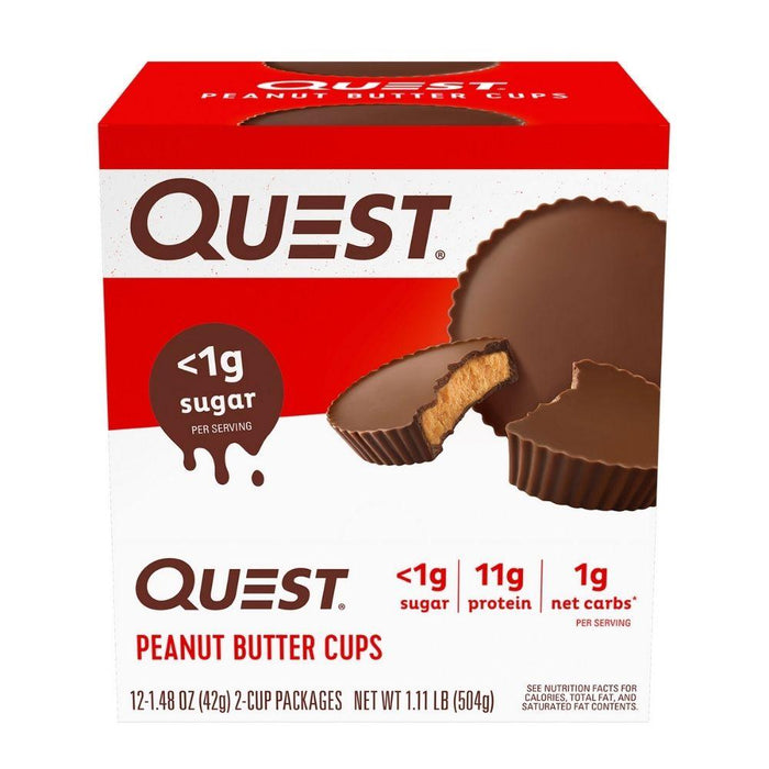 Quest Nutrition Foods & - Juices Quest Peanut Butter Cups 12/packs