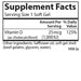 Carlson Vitamins & Minerals Carlson Vitamin D 1,000IU 100 Softgels