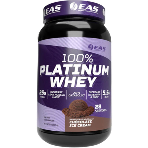 EAS Protein Powders Chocolate Ice Cream EAS 100% Platinum Whey Protein 2lbs