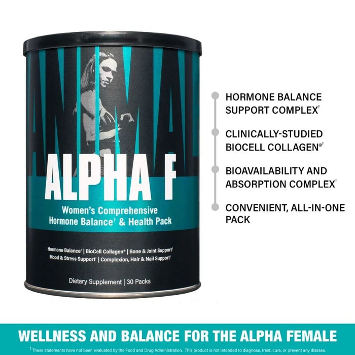 Best Price Nutrition Women's Health Animal Alpha F 30 Pack