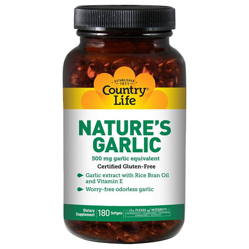 Country Life Specialty Health Products Country Life Nature's Garlic 90 Capsules