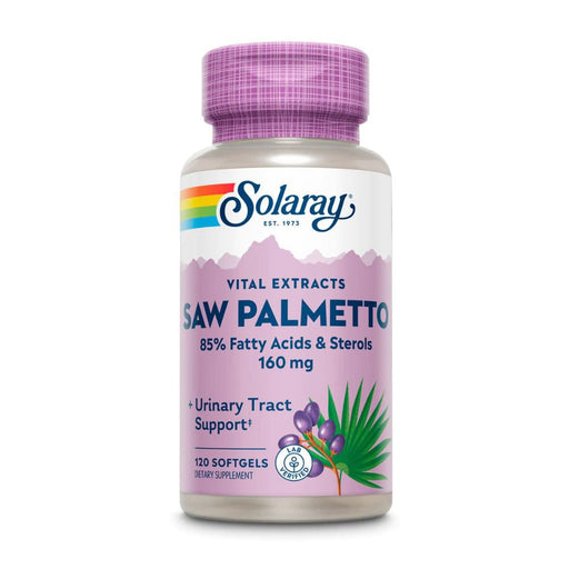 Solaray Vitamins, Minerals, Herbs & More Solaray Saw Palmetto Berry Extract 160mg 120 Softgels