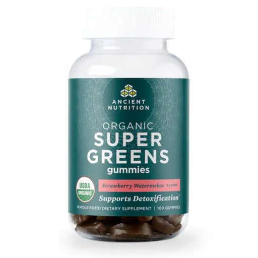 Ancient Nutrition Meal Replacement Powders Ancient Nutrition Organic Super Greens Gummies 100ct