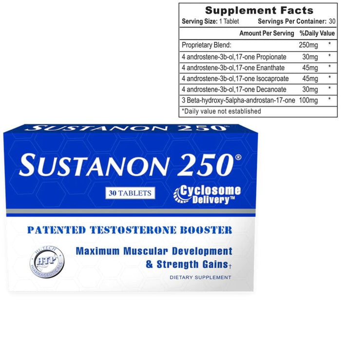 Hi-Tech Pharmaceuticals Sports Nutrition & More Hi-Tech Pharmaceuticals Sustanon 250 30CT