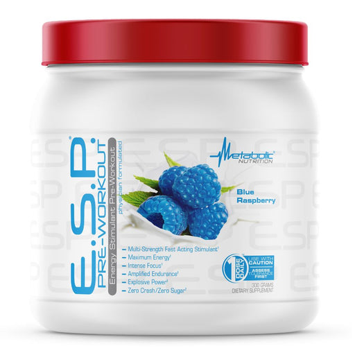 Metabolic Nutrition Sports Nutrition & More Blue Raspberry Metabolic Nutrition E.S.P. 300 Grams