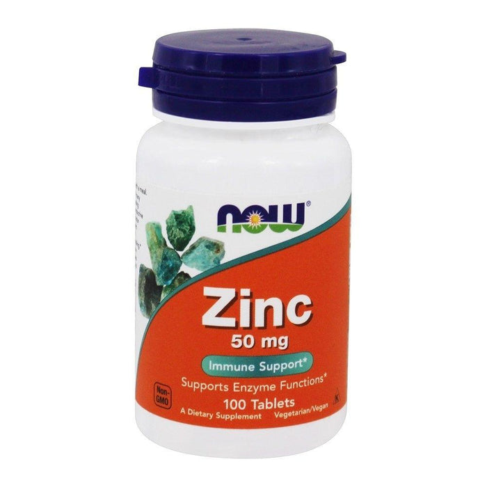 Now Foods Vitamins, Minerals, Herbs & More Now Foods Zinc Gluconate 50 Mg 100 Tablets