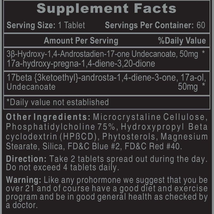 Hi-Tech Pharmaceuticals Prohormones HTP EQUIPOISE 60t