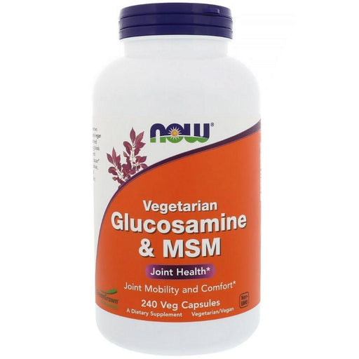 Now Foods Vitamins, Minerals, Herbs & More Now Foods Veg Glucosamine & Msm 500/500 240 Vegetable Capsules