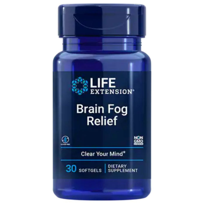 Life Extension Specialty Health Products Life Extension Brain Fog Relief 30 Softgels