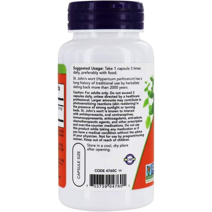 Now Foods Herbs Now Foods St. John's Wort 300mg 100 Capsules