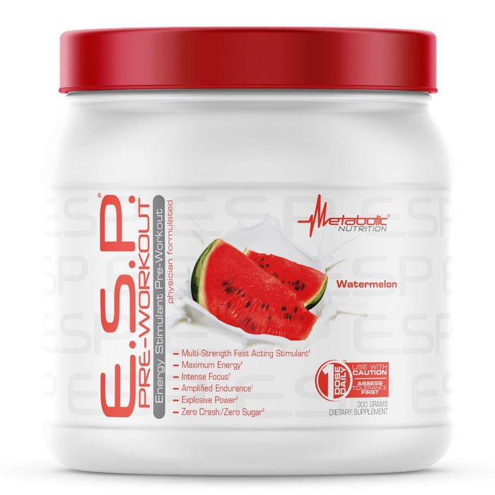 Metabolic Nutrition Sports Nutrition & More Watermelon Metabolic Nutrition E.S.P. 300 Grams