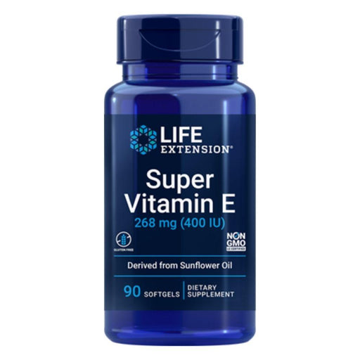 Life Extension Vitamins & Minerals Life Extension Vitamin E 400 IU 90 Softgels (4390803964019)