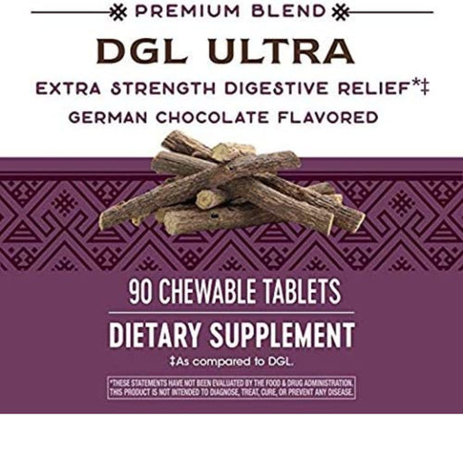 Enzymatic Therapy Digestive Health Default NW DGL ULTRA CHO 90C