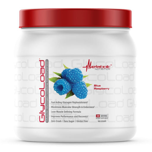 Metabolic Nutrition Sports Nutrition & More Blue Razz Metabolic Nutrition Glycoload 30 Servings