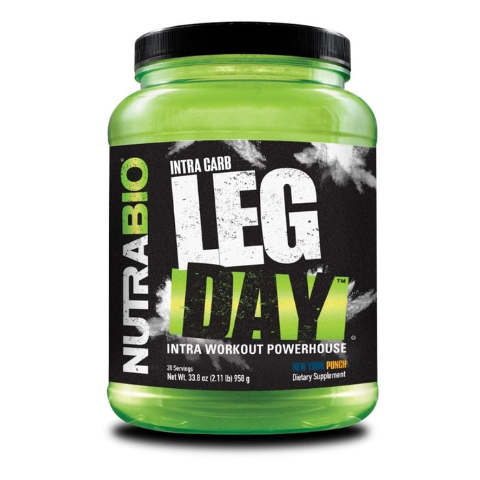 NutraBio Sports Performance Recovery New York Punch NutraBio Leg Day 20 Servings