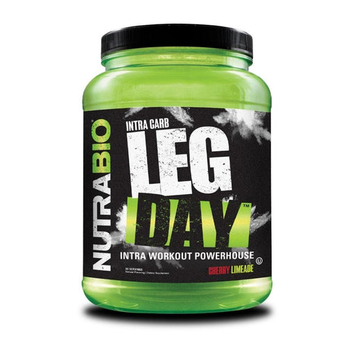 NutraBio Sports Performance Recovery Cherry Limeade NutraBio Leg Day 20 Servings