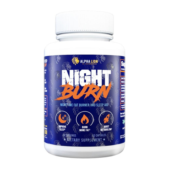 Alpha Lion Fat Burner Alpha Lion Night Burn 60 Capsules