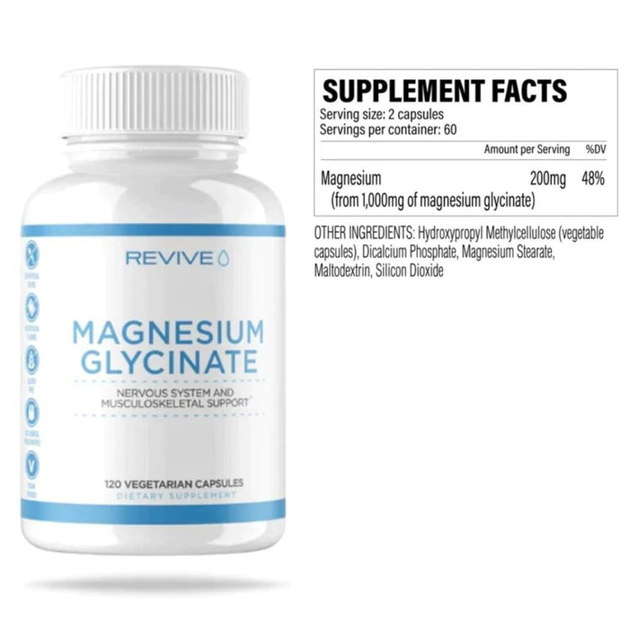 Revive MD Vitamins & Minerals Revive MD Magnesium Glycinate 120 Capsules