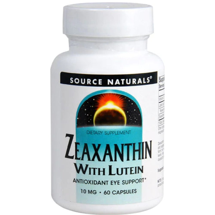 Source Naturals Specialty Health Products Source Naturals Zeaxanthin w/ Lutein 10mg 60 Capsules