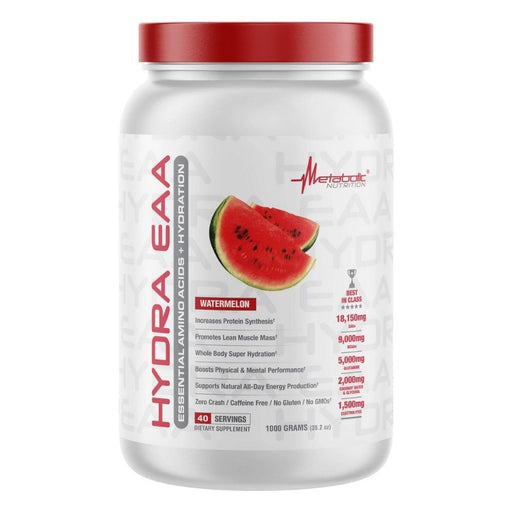 Metabolic Nutrition Amino Acids Watermelon Metabolic Nutrition Hydra EAA 40 Servings