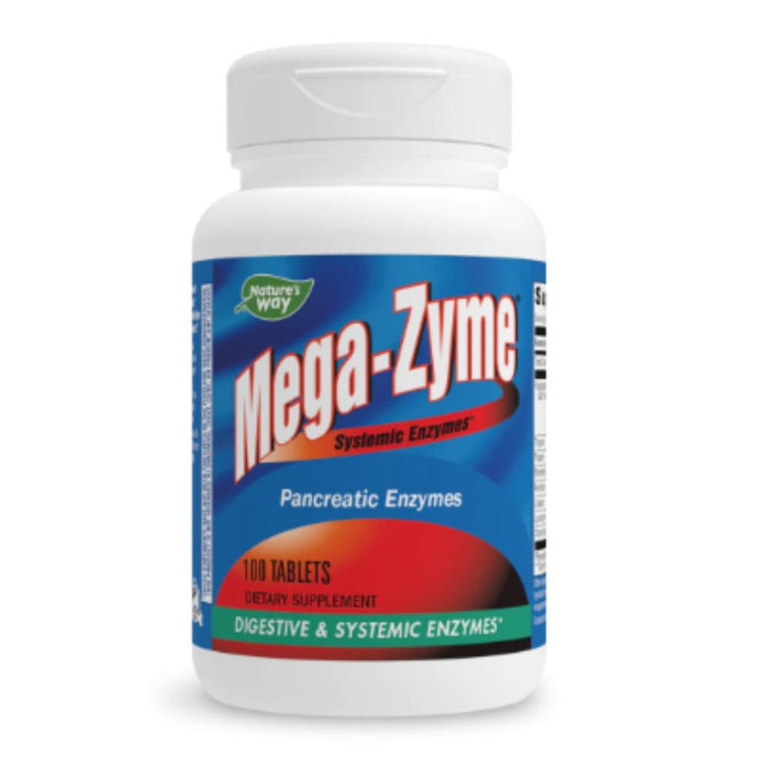 Enzymatic Therapy Vitamins, Minerals, Herbs & More Nature's Way Mega-Zyme 10x Original Formula 200 Tabs