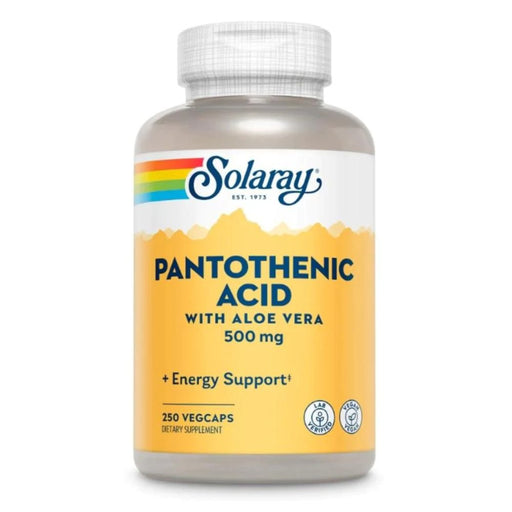 Solaray Vitamins & Minerals Solaray Pantothenic Acid 500mg 250 Capsules