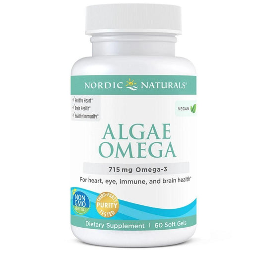 Nordic Naturals Vitamins, Minerals, Herbs & More Nordic Naturals Algae Omega 60 SoftGels (581989564460)