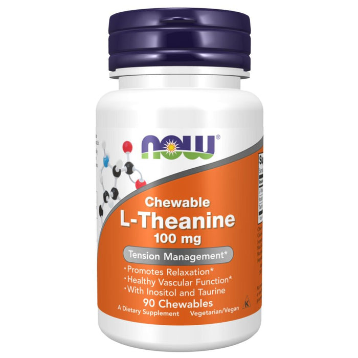 Now Foods Sports Performance & - Recovery Now Foods L-Theanine 100mg 90 Lozenges