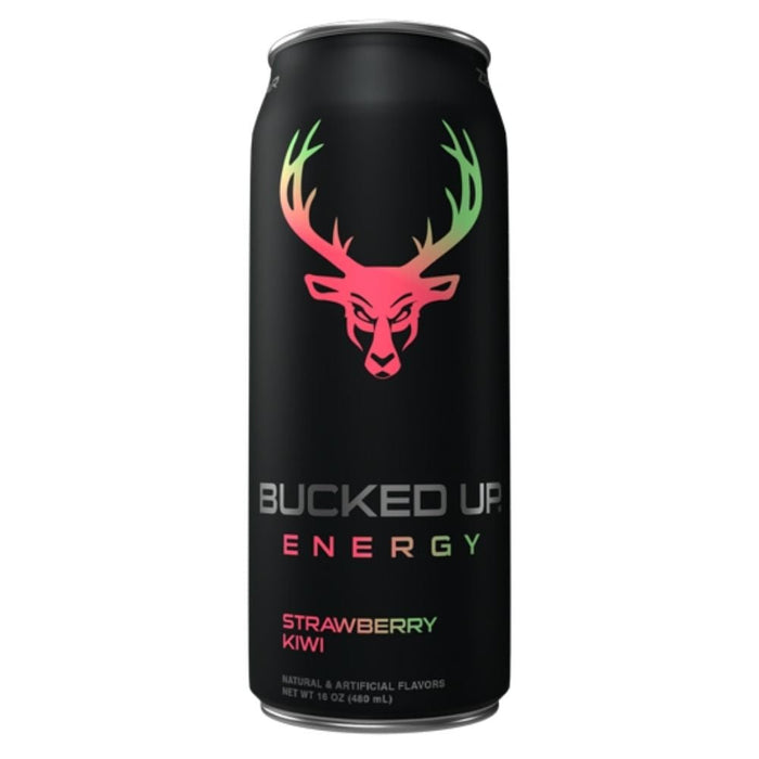 Bucked Up Drinks Strawberry Kiwi Bucked Up RTD 12/Case