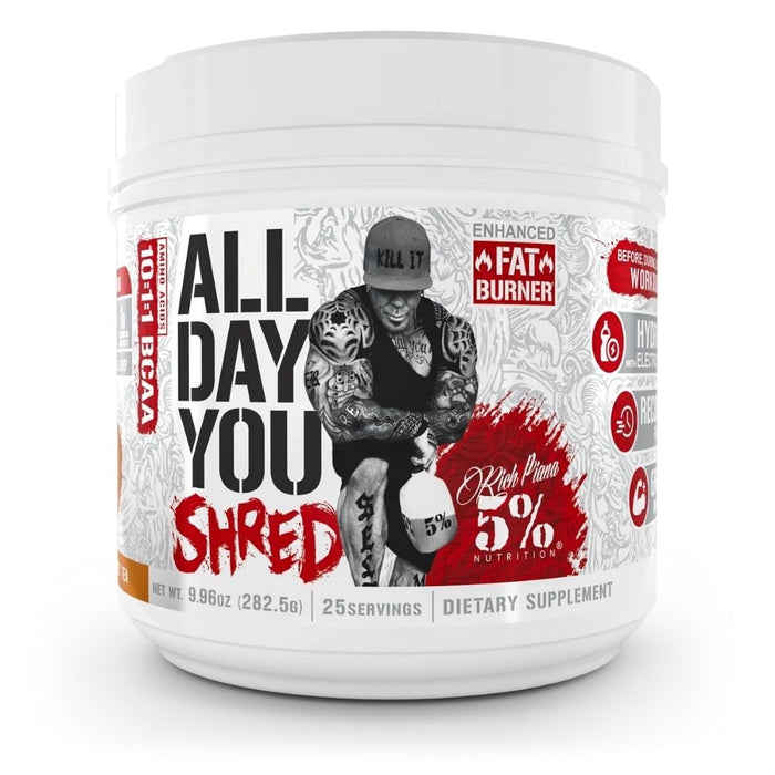 5% Nutrition Fat Burner Southern Sweet Tea 5% All Day You Shred 25 Servings