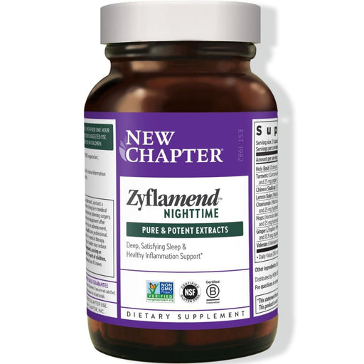 New Chapter Vitamins, Minerals, Herbs & More New Chapter Zyflamend Nighttime 60 Capsules