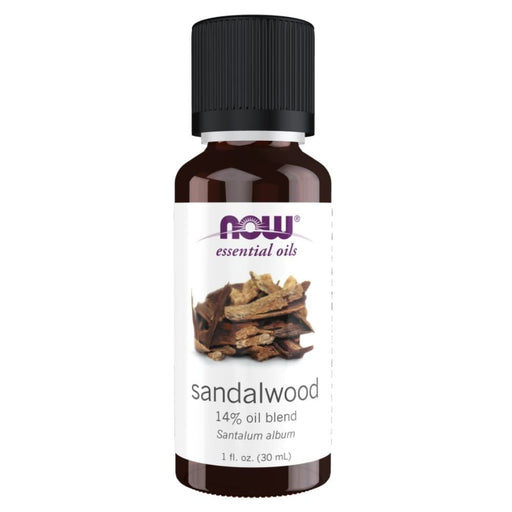 Now Foods Vitamins, Minerals, Herbs & More Now Foods Sandalwood Oil 14% Blend 1 Oz