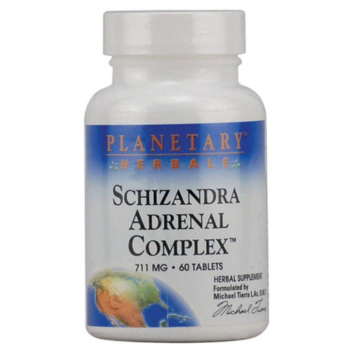 Planetary Herbals Herbs Planetary Herbals Schizandra Adrenal Complex 710mg 60 Tabs