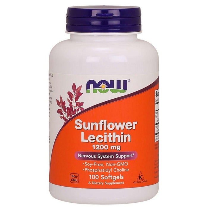 Now Foods Specialty Health Products Default Now Foods Sunflower Lecithin 1200mg 200 Softgels (1829077811244)