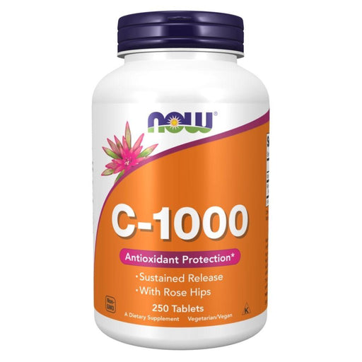 Now Foods Vitamins, Minerals, Herbs & More Now Foods C-1000 Sustained Released 250 Tablets