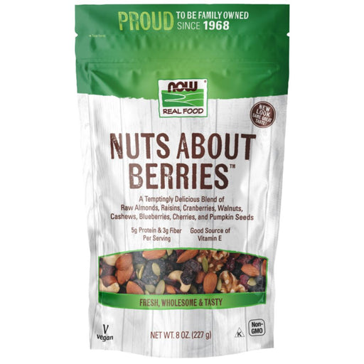 Now Foods Vitamins, Minerals, Herbs & More Now Foods Nuts About Berries 8 Oz