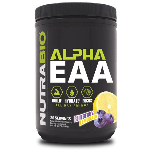 NutraBio Amino Acids Blueberry Lemonade NutraBio Alpha EAA 30/Servings