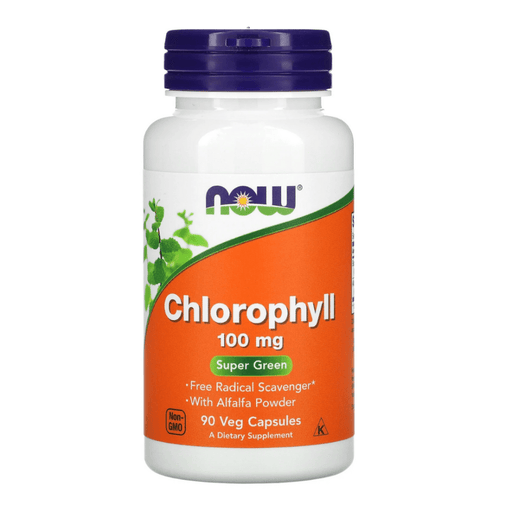 Now Foods Vitamins, Minerals, Herbs & More Now Foods Chlorophyll 100mg 90 Capsules