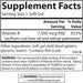 Carlson Vitamins & Minerals Carlson Vitamin A 25,000IU 100 Softgels