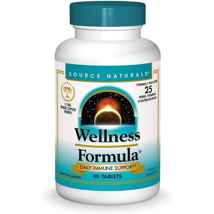 Source Naturals Vitamins, Minerals, Herbs & More Source Naturals Wellness Formula 90 Capsules