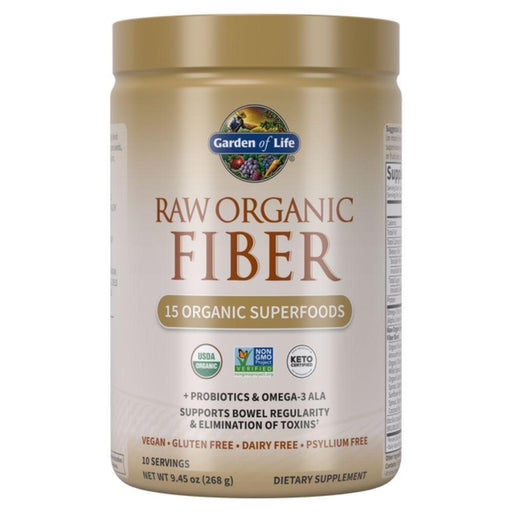 Garden of Life Vitamins, Minerals, Herbs & More Garden of Life Raw Fiber 268 Grams