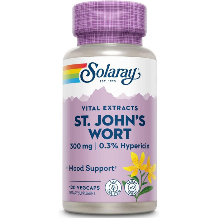 Solaray Herbs Solaray St Johns Wort 450mg 120 Capsules