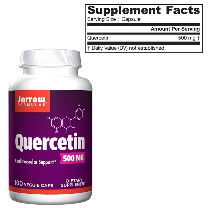 Jarrow Formulas Herbs Jarrow Quercetin 500mg 200 Capsules