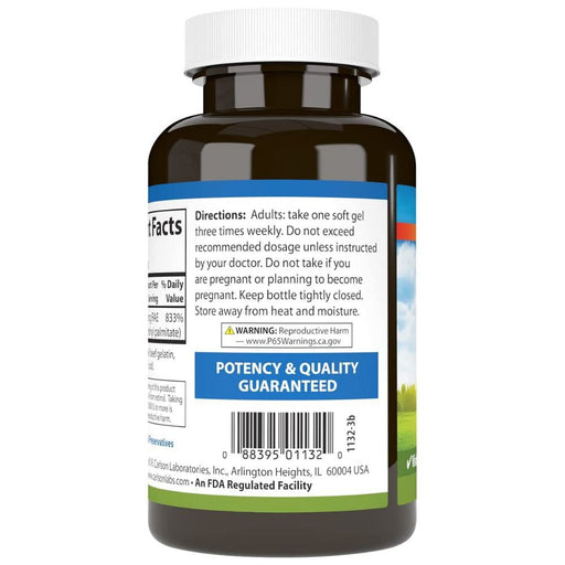 Carlson Vitamins & Minerals Carlson Vitamin A 25,000IU 100 Softgels