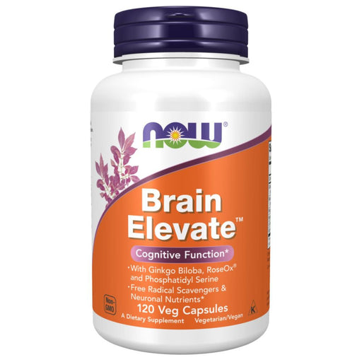 Now Foods Specialty Health Products Now Foods Braine Elevate 120 Capsules